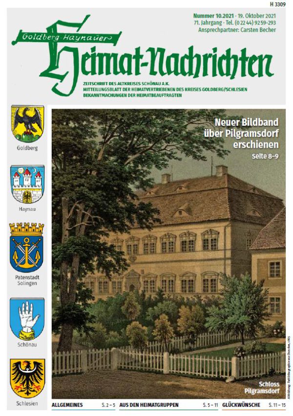 Goldberg-Haynauer Heimatnachrichten Nr. 10/2021
