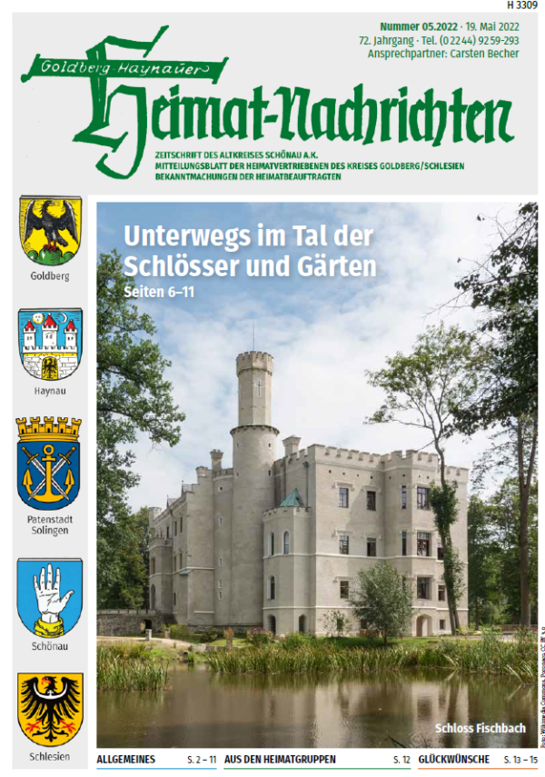Goldberg-Haynauer Heimatnachrichten Nr. 05/2022