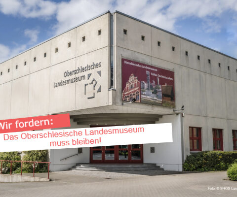 Oberschlesisches Landesmuseum muss bleiben!